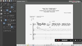 NCIS Soundtrack  Numeriklab  TABS  FINGERSTYLE  Nathan Legendre [upl. by Rosetta974]