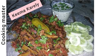 Tasty Keema Karely Recipe by COOKING amp Vlogs [upl. by Hsinam]