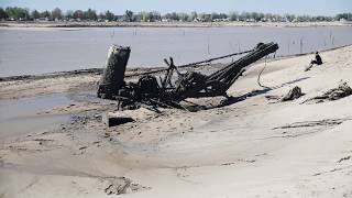 Footage of vanished Michigan lake after dam failure [upl. by Zinn]