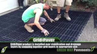 Detailed Installation of Plastic GridPavers [upl. by Nnylatsyrc283]