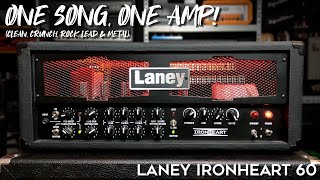 Laney Ironheart 60 IRT60H Insanely Versatile Amp [upl. by Joashus]