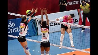 FINAL  CAMPEONATO PAULISTA DE VÔLEI FEMININO 2020  OSASCO X SESI BAURU  SPORTV 2 [upl. by Yellas]