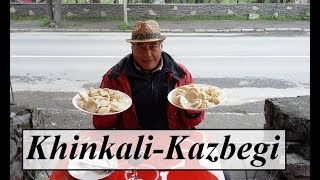 GeorgiaKazbegi Grandmothers KhinkaliDelicious Part 27 [upl. by Aerdua]