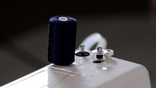 How to Wind a Bobbin  Sewing Machine [upl. by Adnalra]