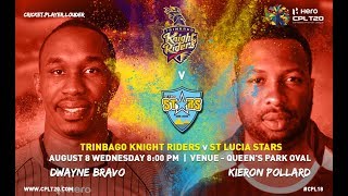 CPL18 Match Highlights M1 Trinbago Knight Riders v St Lucia Stars [upl. by Aicilyt]