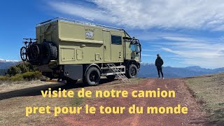 03 visite de notre camion prêt pour le tour du monde [upl. by Risley]