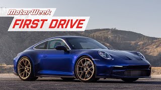 2022 Porsche 911 GT3 Touring  MotorWeek First Drive [upl. by Eeleak]