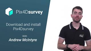 Pix4D Video Tutorial  Download and install PIX4Dsurvey [upl. by Fionnula]