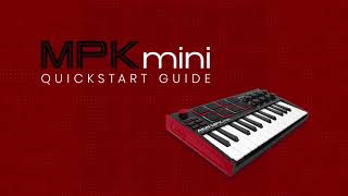 MPK mini mk3  Starter Guide [upl. by Rainer851]