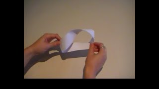 Möbius Strip  one sided shape in 3D  FLEET Centre Home Science [upl. by Allimaj486]