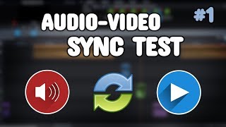 AudioVideo Sync amp Latency Test 60 FPS amp MP4 [upl. by Norval]