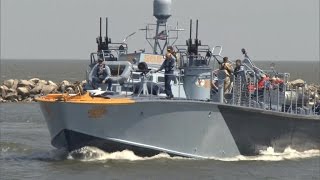 Volunteers restore World War II torpedo boat [upl. by Nylanej]