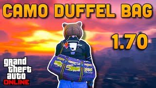 How To Get A Camo Duffel Bag In GTA Online After Patch 170 [upl. by Htebzil]