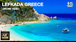 Greece Lefkada Drone Video 4K [upl. by Ornie217]