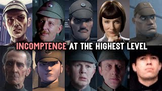 10 Most Incompetent Imperial Officers Galactic Empire [upl. by Sadoff239]