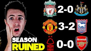 REACTING To PREMIER LEAGUE GAMEWEEK 28 wow [upl. by Yur]