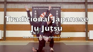 54 JuJutsu Techniques  Self Defence Syllabus  Traditional Japanese Ju Jutsu Ryu [upl. by Isaak853]