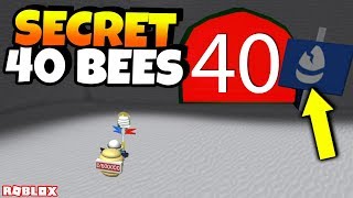 SECRET NEW 40 BEE ZONEWHITE HQ Roblox Bee Swarm Simulator [upl. by Enitsrik]