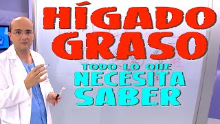 HÍGADO GRASO O ESTEATOSIS HEPÁTICA  Todo lo que necesita saber  Enfermedades 05 [upl. by Lustig]