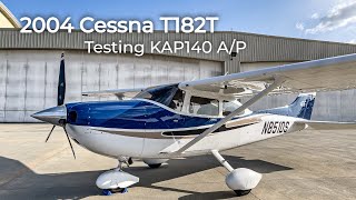 38 For Sale 2004 Cessna T182T G1000  ILS with KAP140 Autopilot [upl. by Ayekram928]