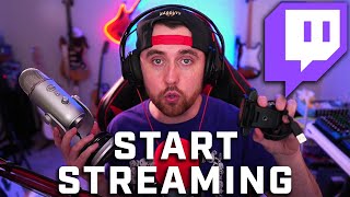 How to Start Streaming On Twitch 10 THINGS YOU NEED TO KNOW [upl. by Eniroc83]