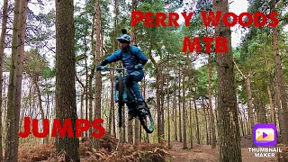 Perry Woods MTB Jumps [upl. by Dnarb]