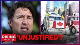 TRUCKER VICTORY Trudeaus Emergency Act Use UNJUSTIFIED Rules Canadian Judge [upl. by Iatnwahs]