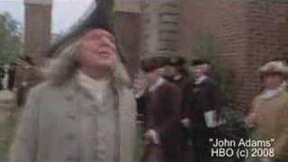 John Adams  The Miniseries Ben Franklins Introduction [upl. by Auqkinahs]