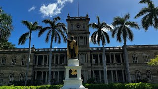 Walking Downtown Honolulu Hawaii in May 2023 [upl. by Silyhp]