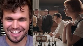 Magnus Carlsens FAVOURITE Game From The Queens Gambit [upl. by Oliver599]