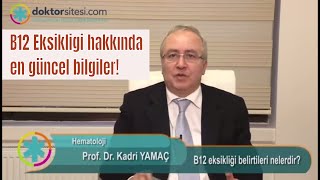 B12 eksikliği belirtileri nelerdir [upl. by Ehrlich]