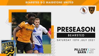 Bearsted Vs Maidstone United 100721 [upl. by Brear]