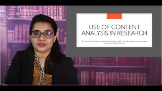 learn how to conduct content analysis research method [upl. by Shatzer]