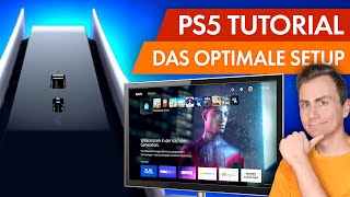 PS5 Tutorial Tipps fürs Optimale Setup ► So funktionieren die Grundeinstellungen Erste Schritte [upl. by Aihsitan593]