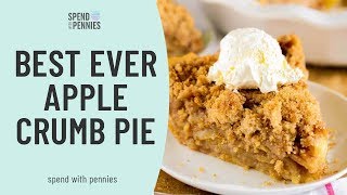 The Best Apple Crumb Pie [upl. by Morentz]