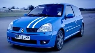 Renault Clio 182 Road Test amp Review  Top Gear [upl. by Niotna874]