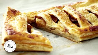 Professional Baker Teaches You How To Make APPLE STRUDEL [upl. by Flin]