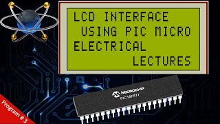 Interfacing LCD with PIC16F877A Microcontroller  Proteus Simulation [upl. by Berlyn]