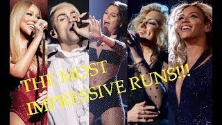 the MOST IMPRESSIVE Runs amp Riffs  Singers [upl. by Dyer]