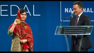 Malala Yousafzai Accepts the 2014 Liberty Medal [upl. by Yboc]