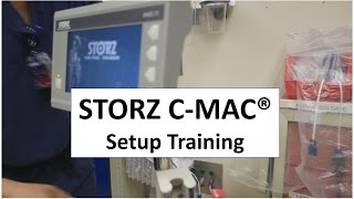 STORZ CMAC Setup Training [upl. by Aeneus845]