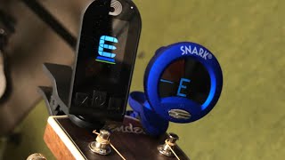 Tuner Comparison D’Addario Equinox VS Snark [upl. by Flieger]