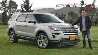 Ford Explorer Limited AWD 2019  Ahora con motor turbo EcoBoost  Reseña [upl. by Davon]