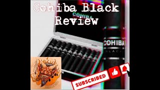 Cohiba Black Cigar review [upl. by Bob209]