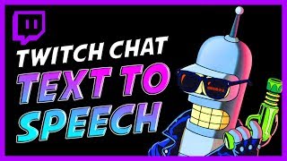 How to Text To Speech your Twitch Chat  TTS [upl. by Henson]