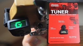 DAddario  Planet Waves NS Micro Tuner [upl. by Dupuis]