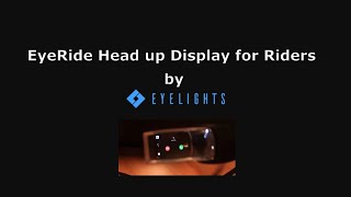 Eyeride  Motorcycle Helmet HUD [upl. by Schifra]