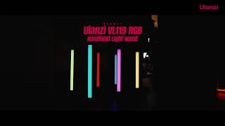 Ulanzi VL119 RGB Handheld Light Wand [upl. by Dabbs]