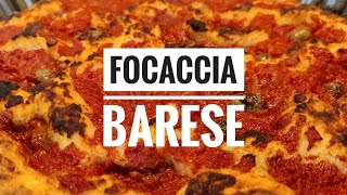 Traditional FOCACCIA Barese homemade ORIGINAL recipe by Chef Filippo Camposeo CMP [upl. by Asined878]