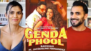 GENDA PHOOL REACTION  Badshah  Jacqueline Fernandez  Payal Dev  Official Music Video 2020 [upl. by Haldas884]